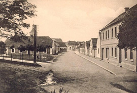 Lípová ulice 1917