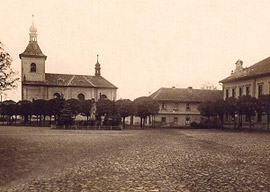 náměstí od Brozanské ulice 1931