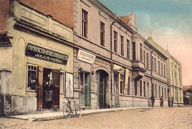 Pivovarská ulice 1915