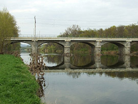železniční most 2011