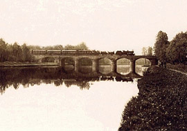 železniční most 1929